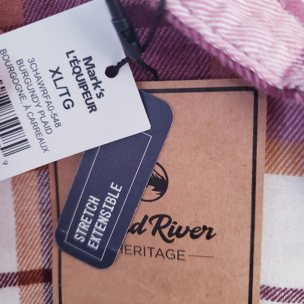 Windriver Heritage BNWT Women's Plaid Flannel Long Sleeve Shirt - XL (98% COTTON - Picture 4 of 8